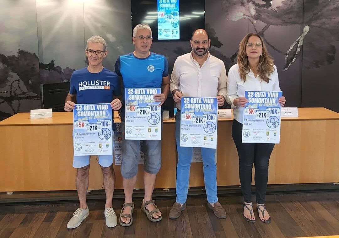La XXXII Media Maratón Ruta del Vino Somontano recupera la distancia de 5k