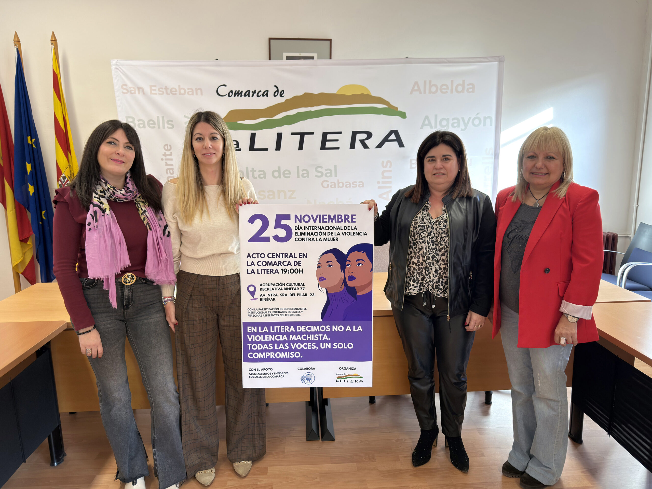 La Comarca de La Litera impulsa por primera vez un acto institucional ...
